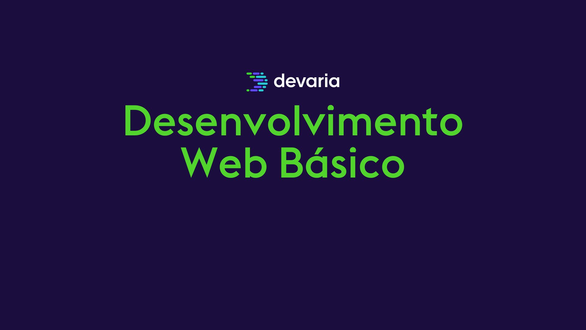 Curso - Desenvolvimento Web Básico - Crowd