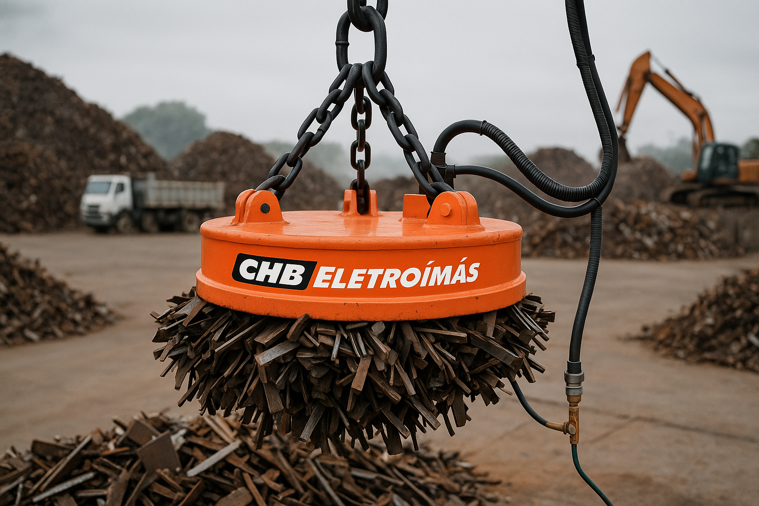 Aterramento inadequado em eletroímãs: riscos operacionais