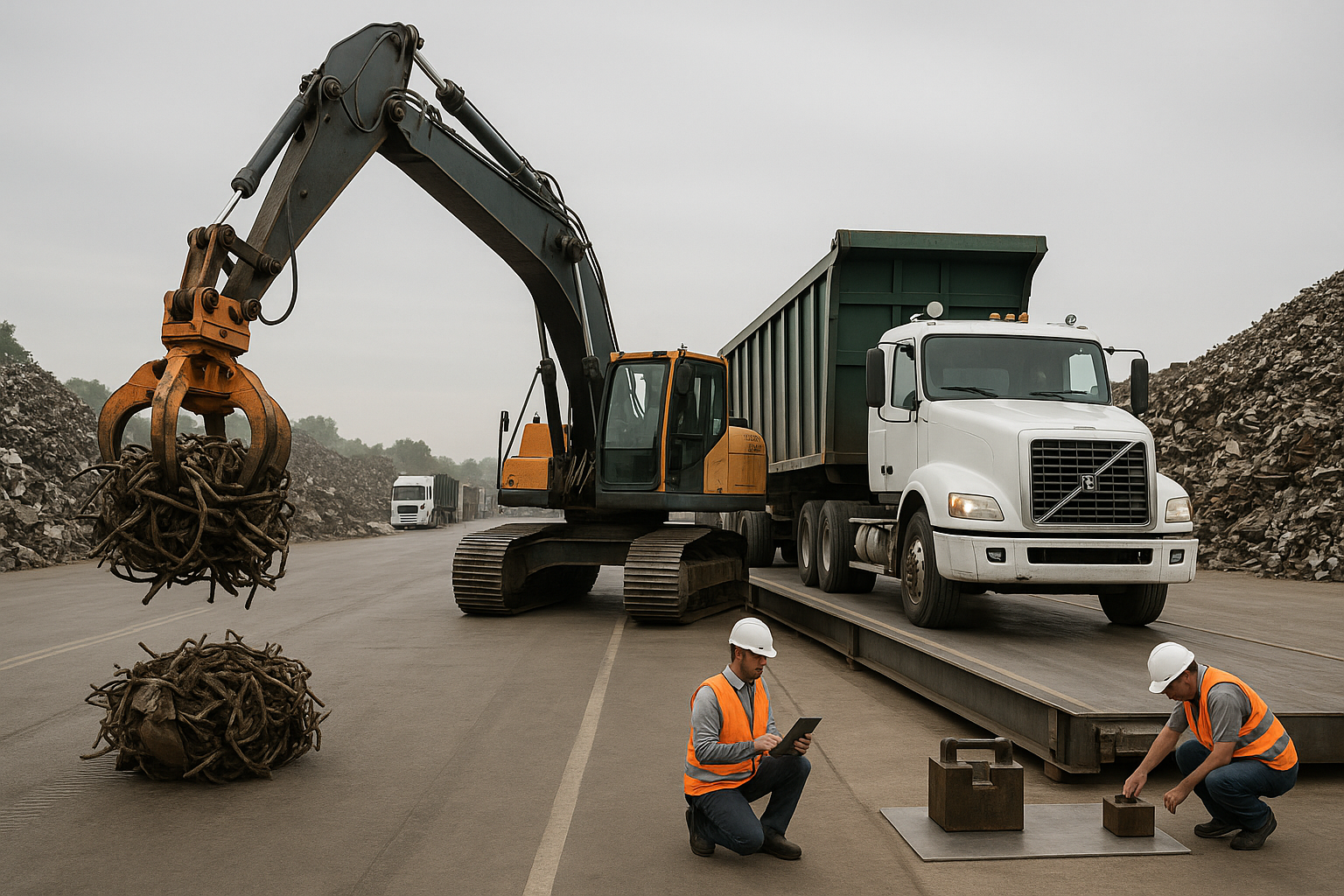 Balança descalibrada reduz acurácia de pesagem do pátio