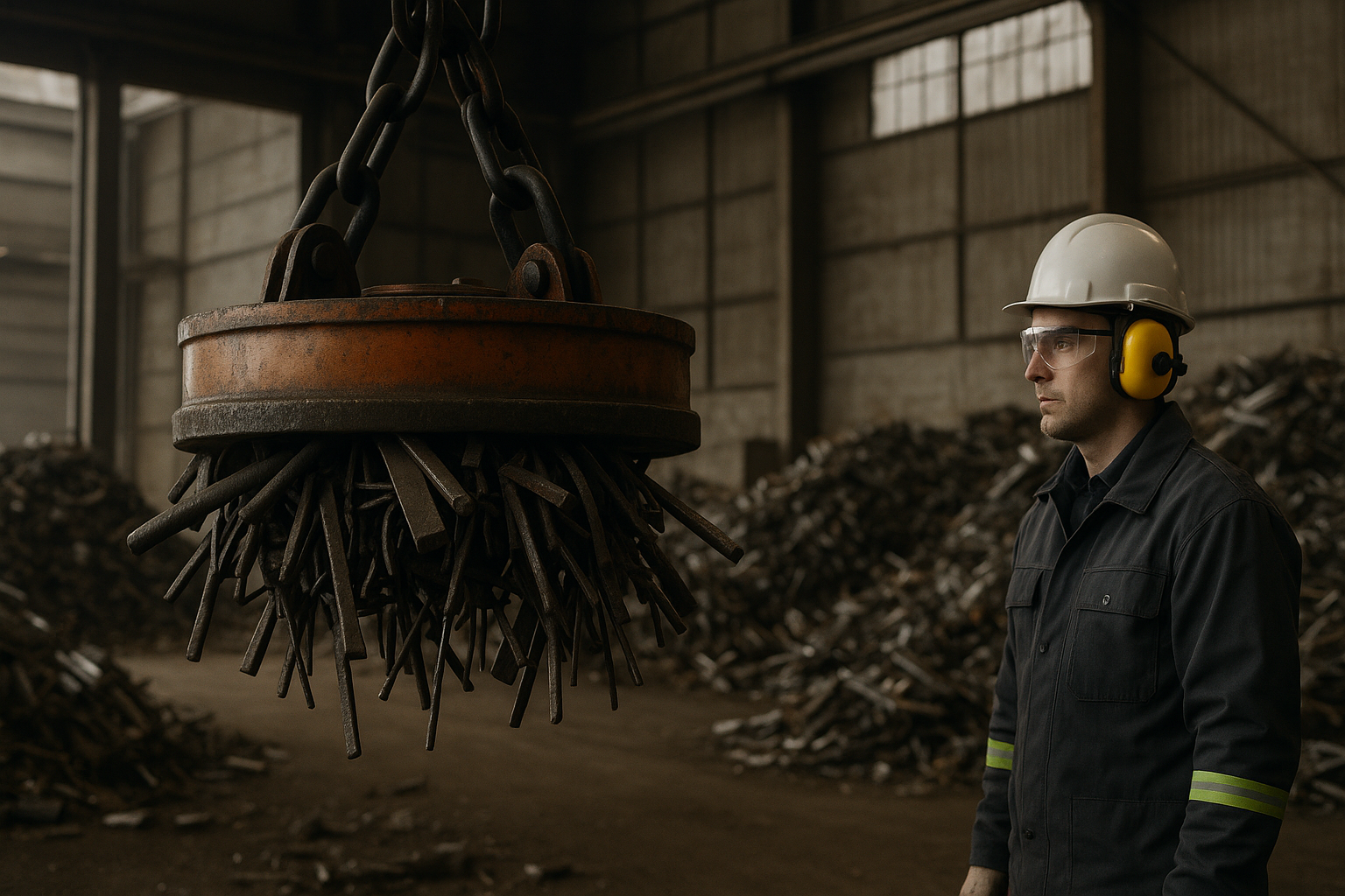 Reciclagem eficiente: eletroímãs e economia circular