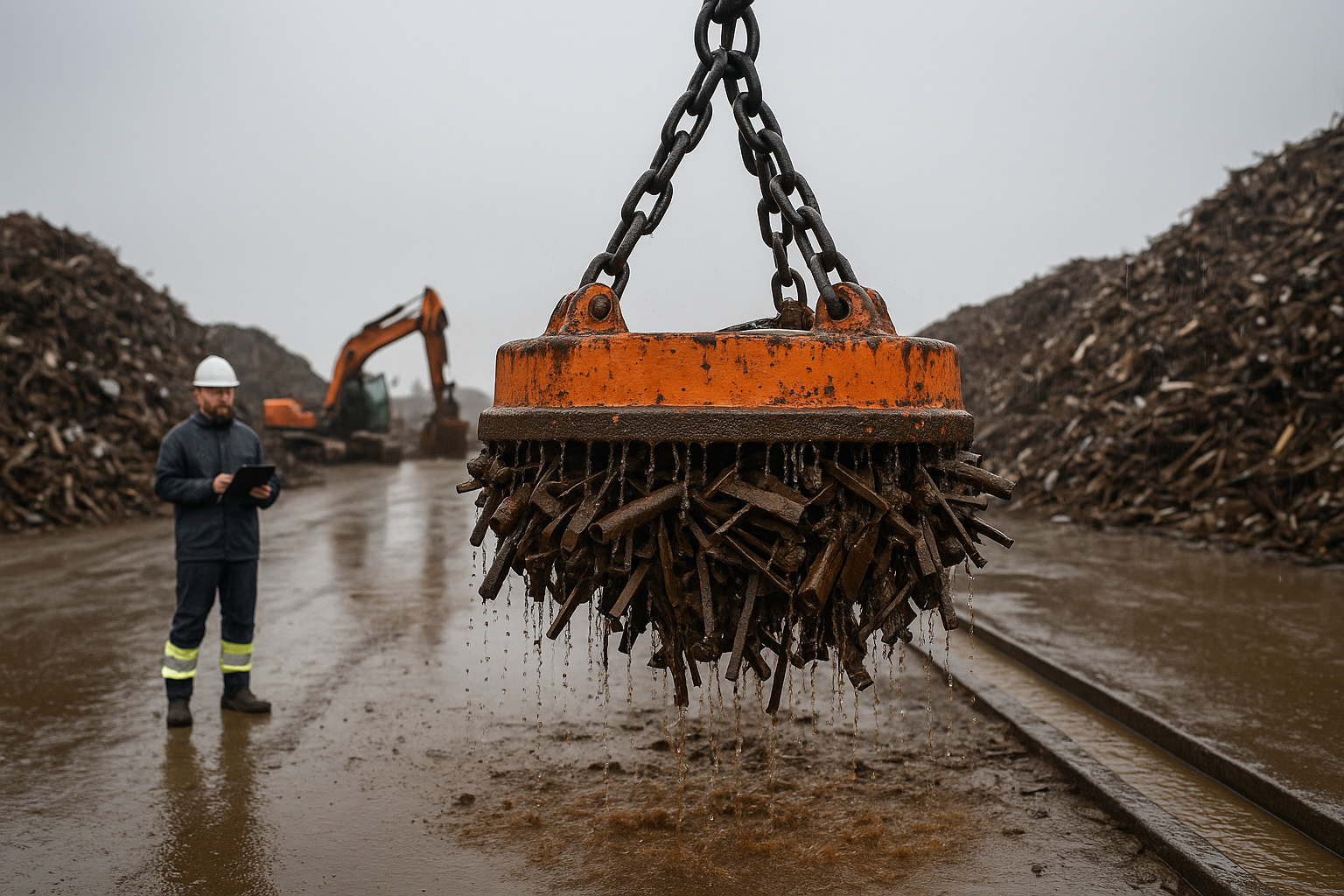 Proteção anticorrosiva para eletroímãs em pátios