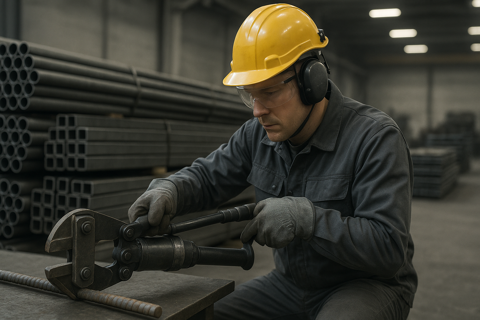 Padronização de cargas ferrosas para triagem