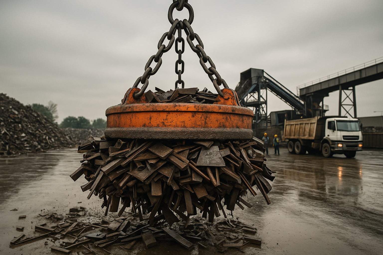 Contaminação de polos reduz força do eletroímã