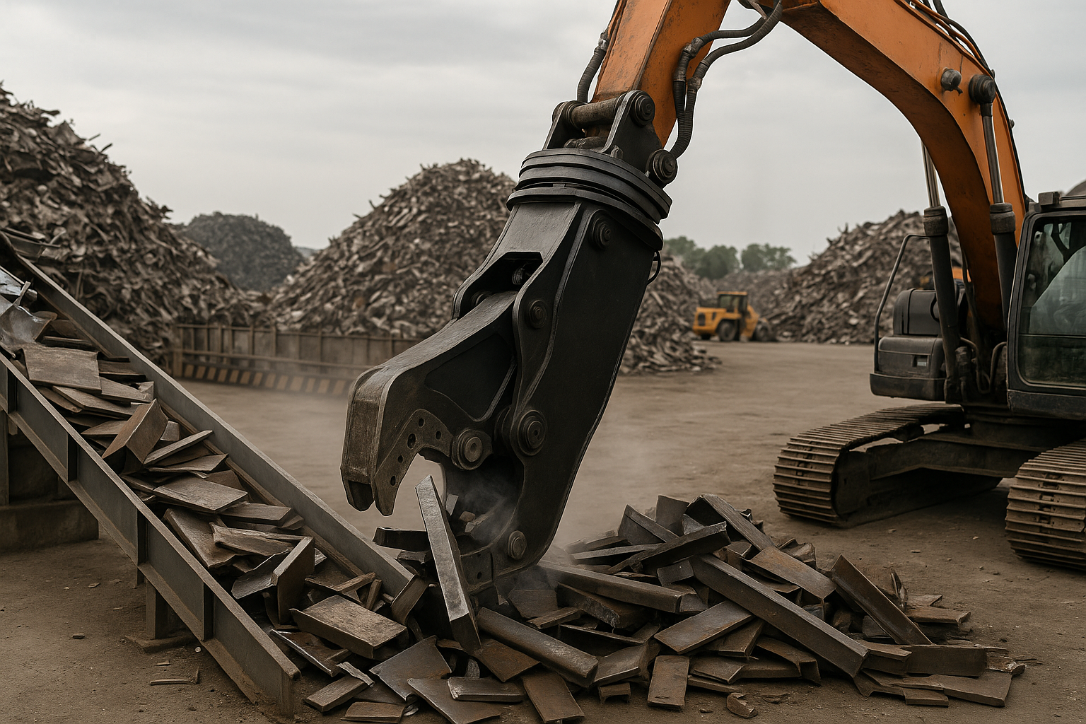 Alimentação irregular que trava tesouras hidráulicas