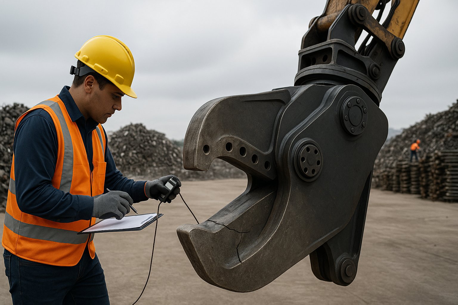 Lâmina trincada em tesoura: avaliar reparo ou troca