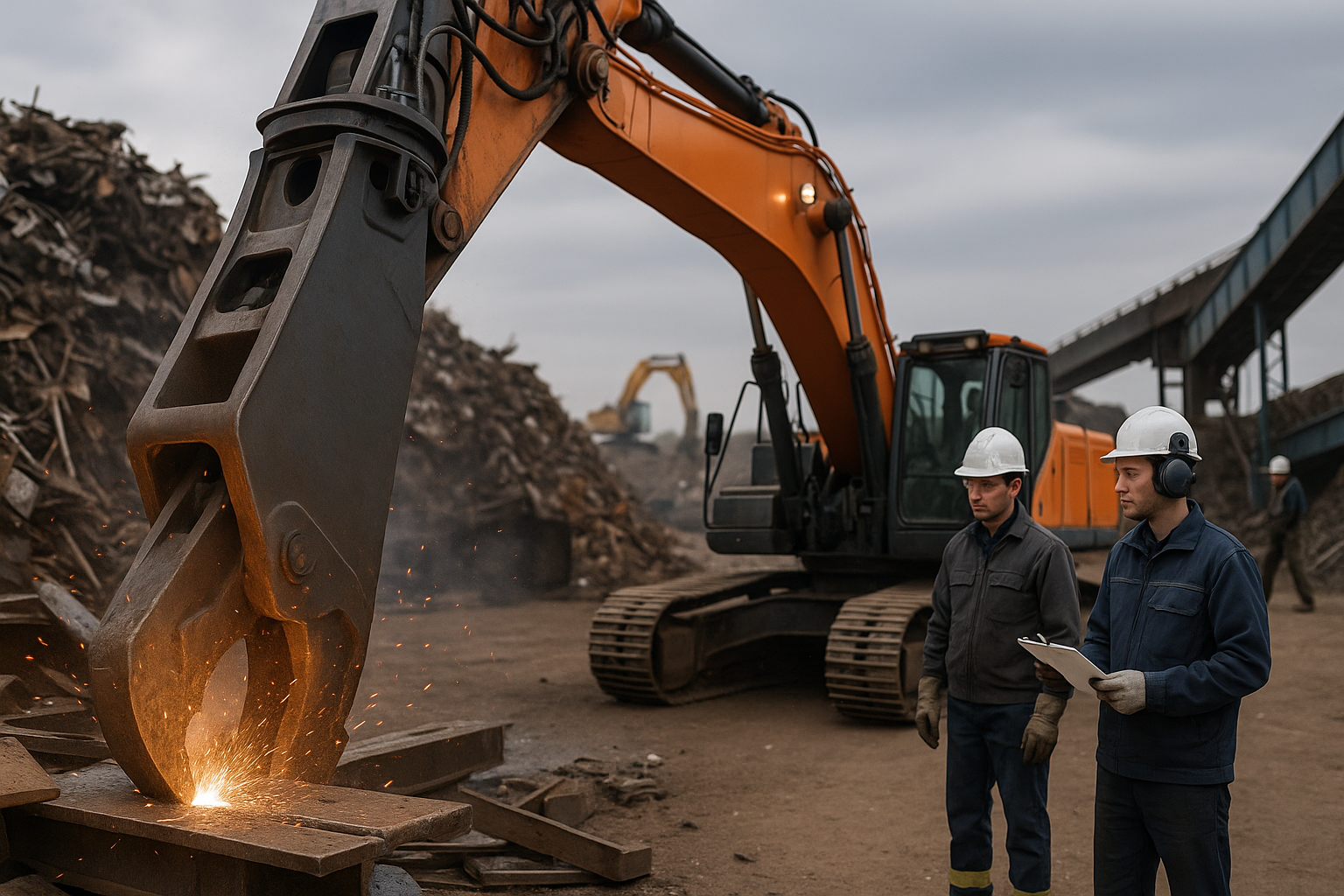 Faíscas em tesouras hidráulicas: causas e ajustes
