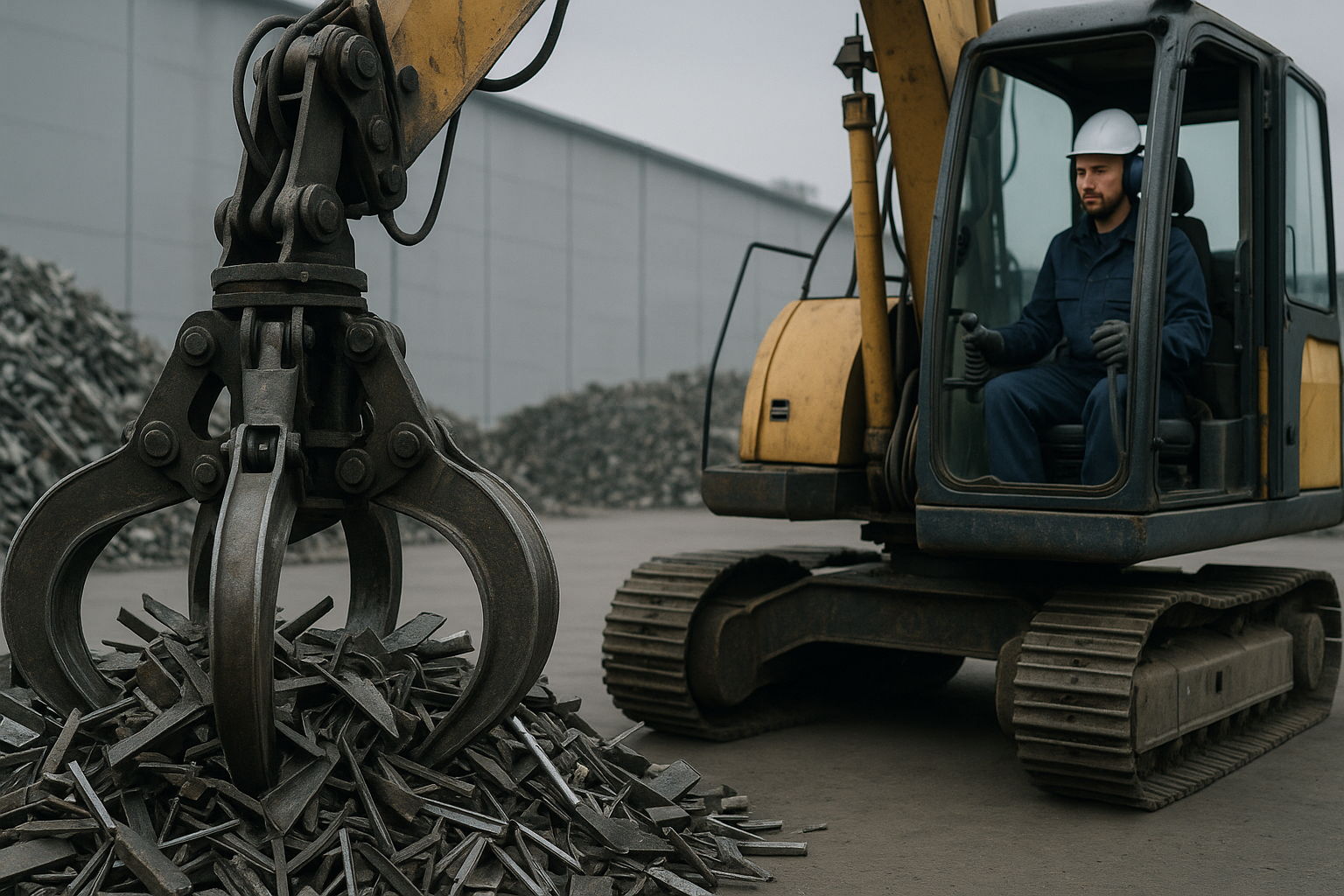 Valorização da sucata na operação industrial