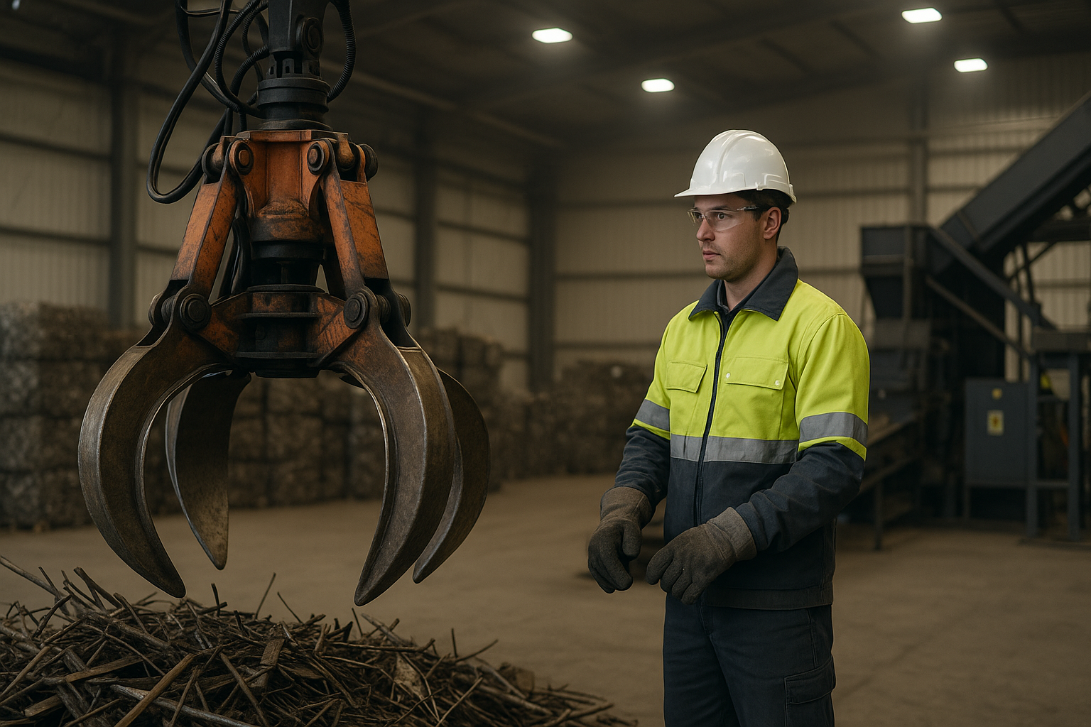 Tendências em automação para pátios de sucata