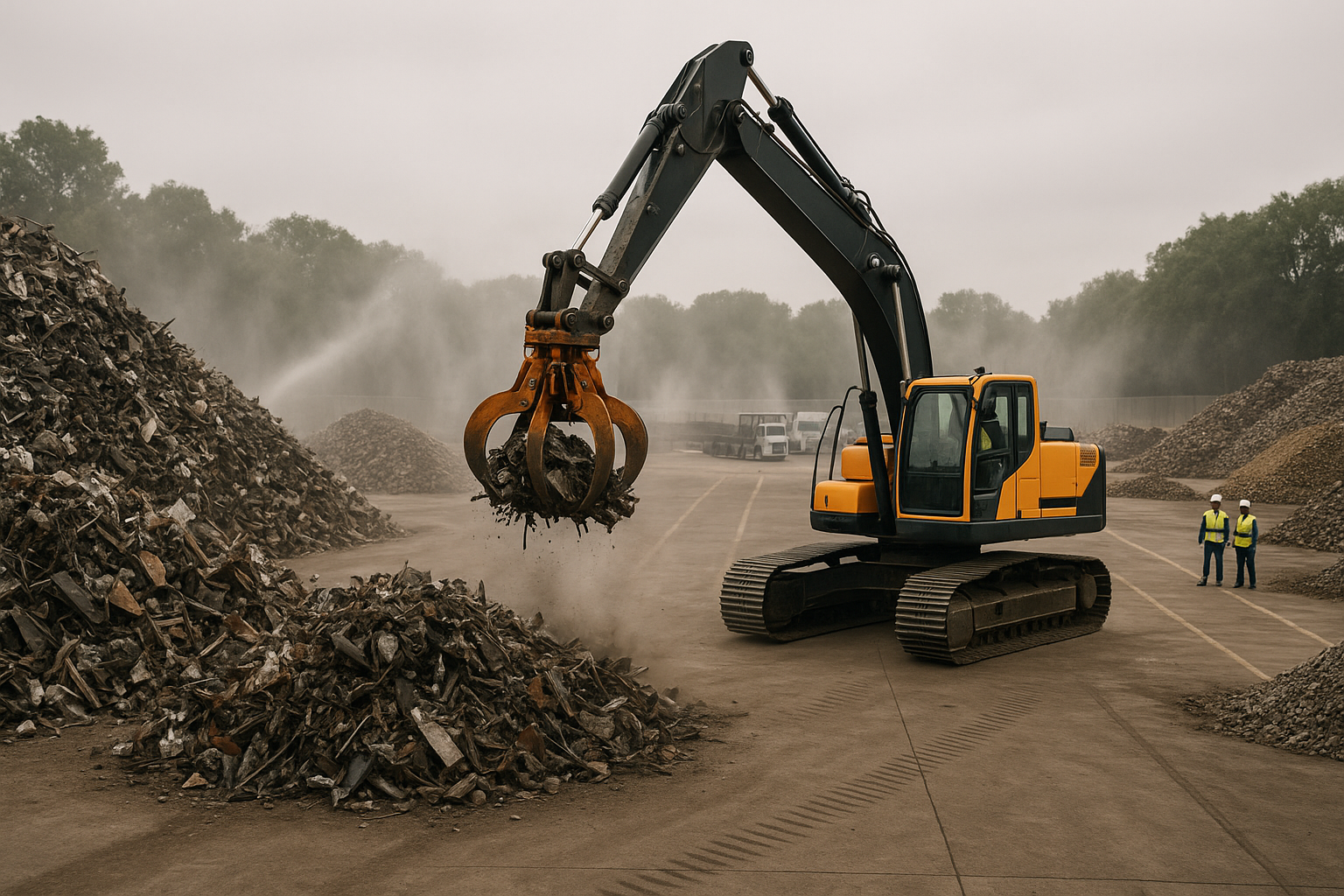Estoque regulador de sucata: evitar paradas de forno