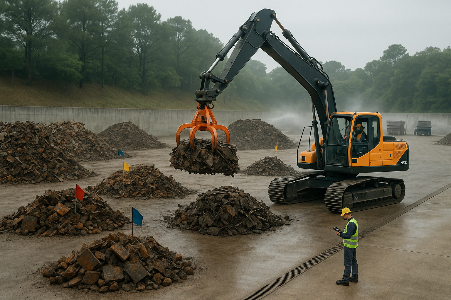 Controle de oxidação na sucata antes da fusão