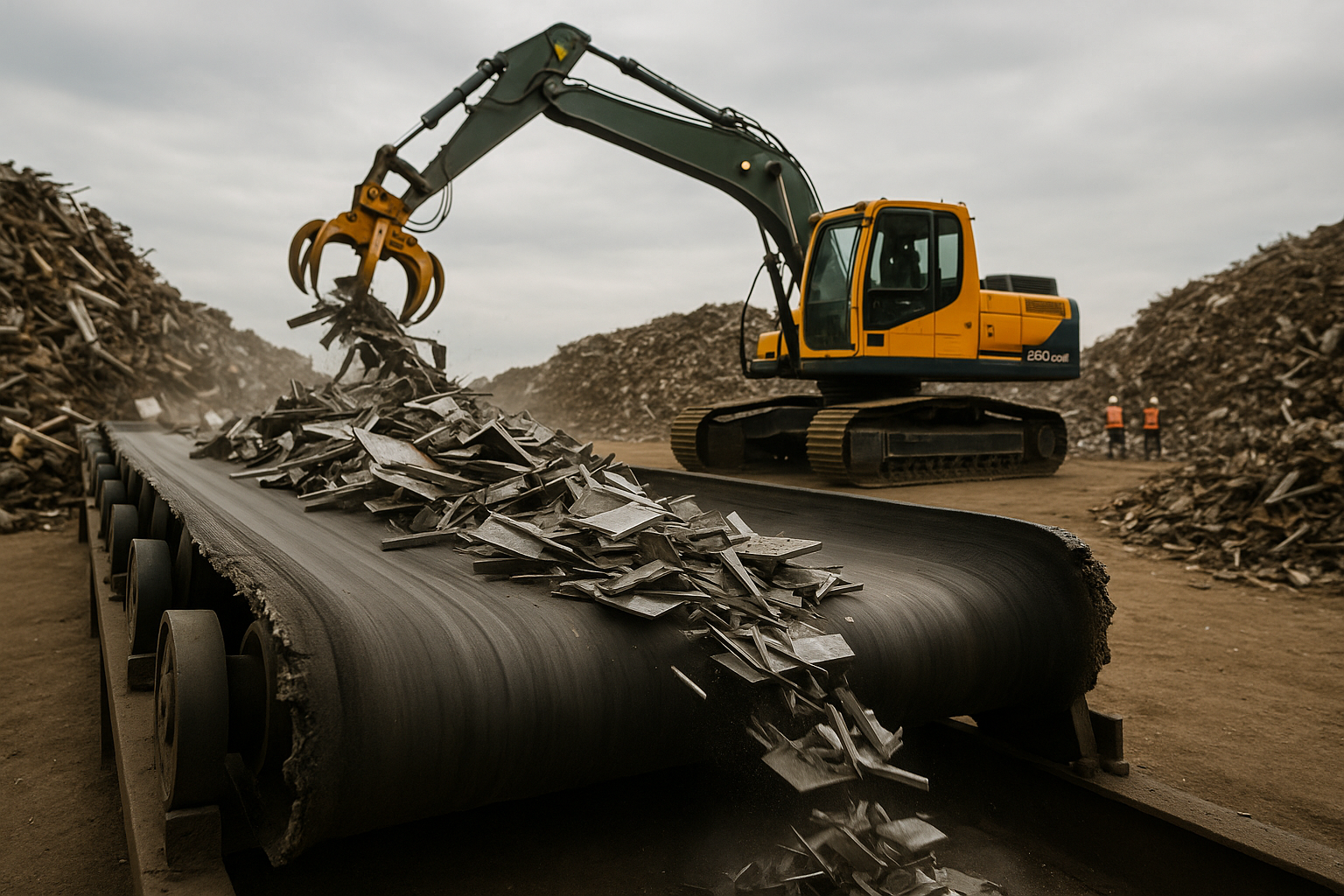 Desgaste de correias reduz rendimento de triagem