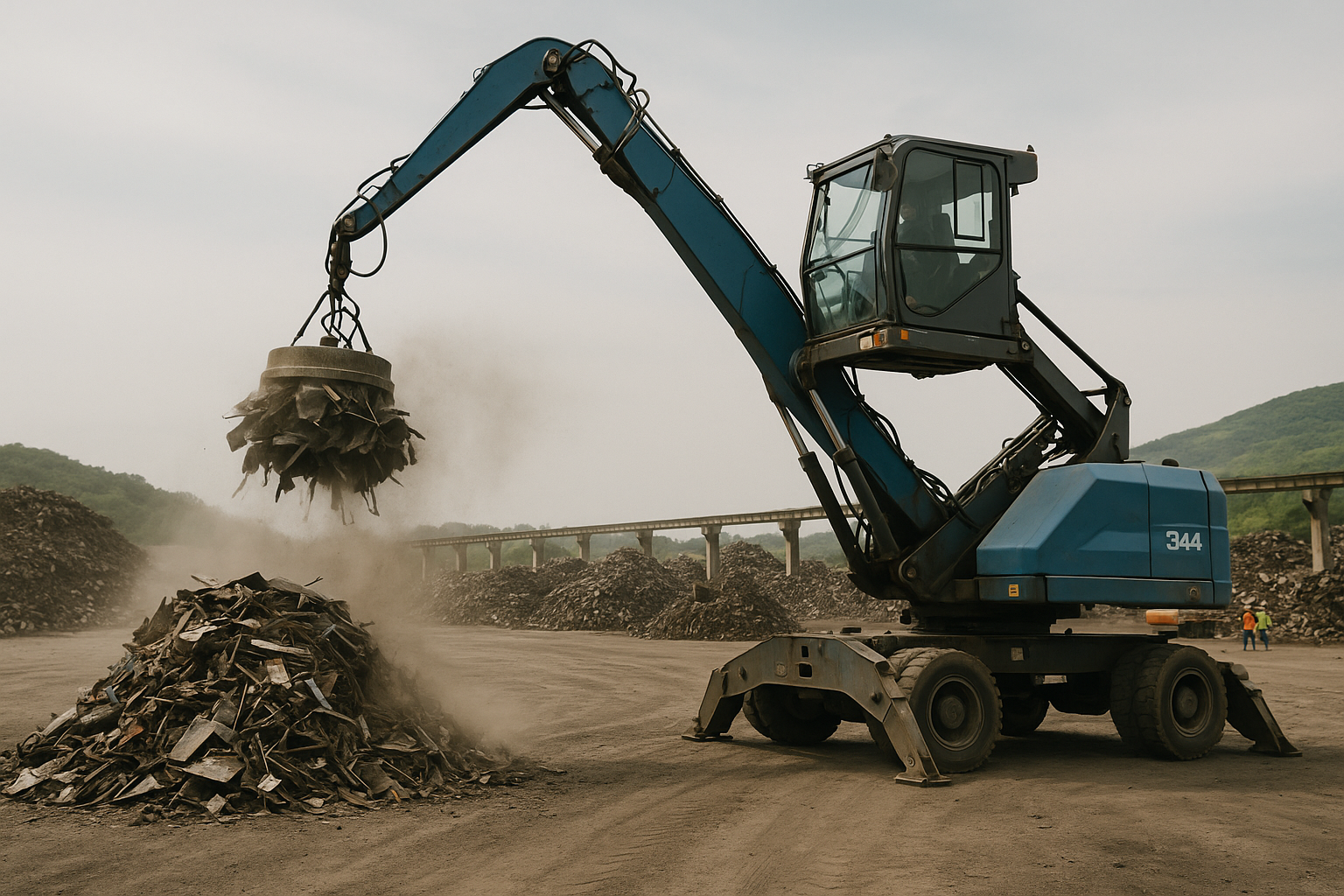 Dimensionamento do ciclo de trabalho de eletroímã por turno