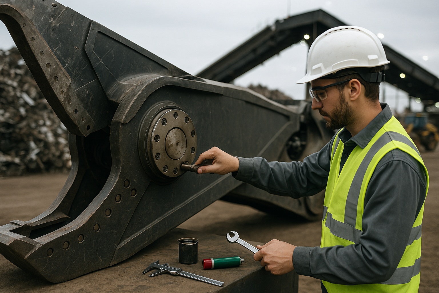 Intervalo ideal de inspeção para pivôs de tesoura