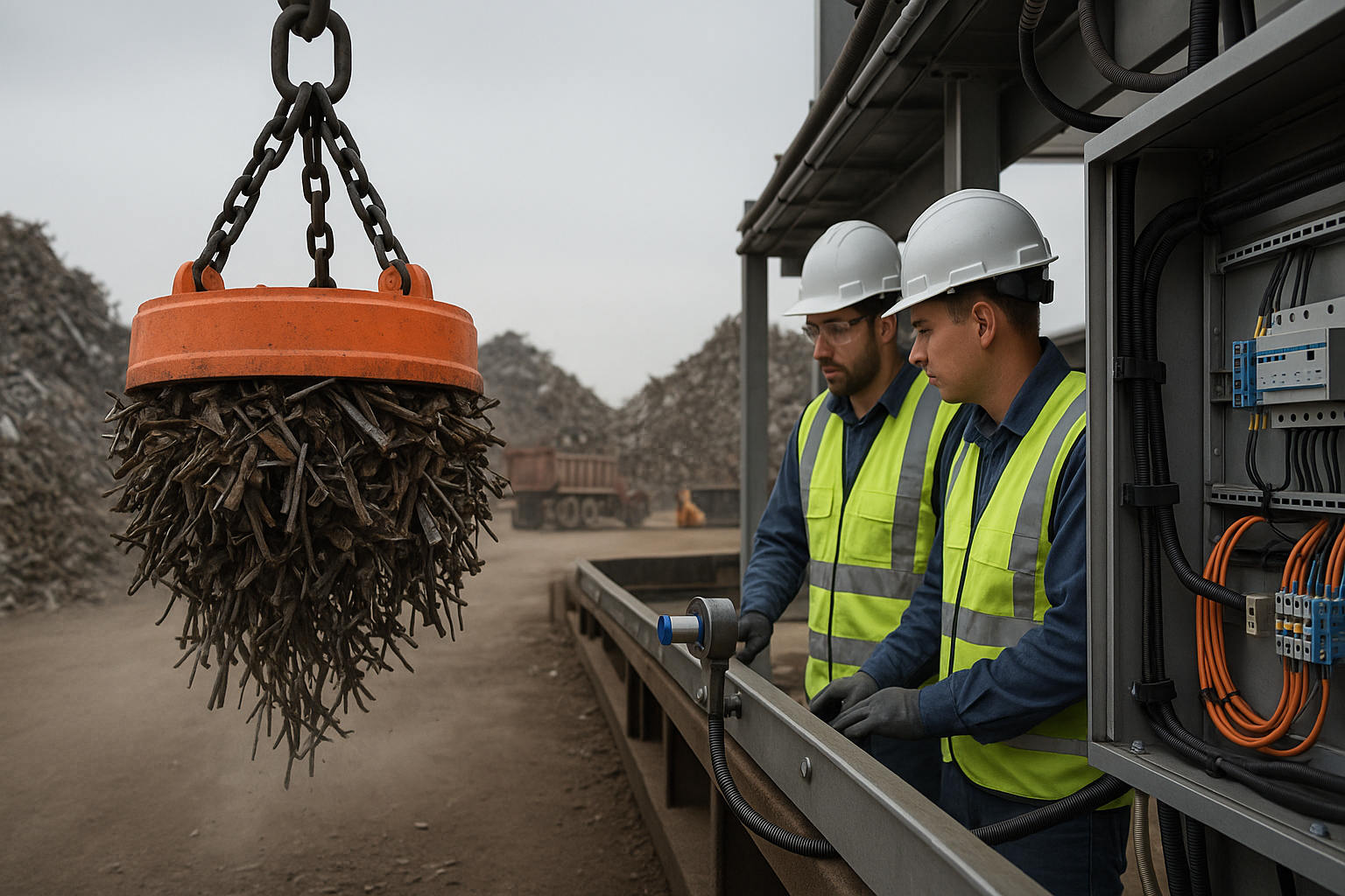 Interferência de eletroímãs em sensores e CLPs
