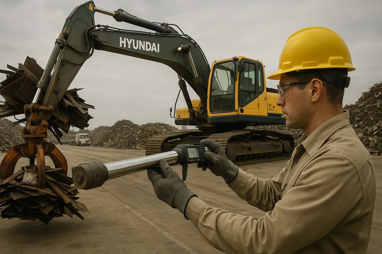Fadiga em cilindros de pinça: sinais e inspeção