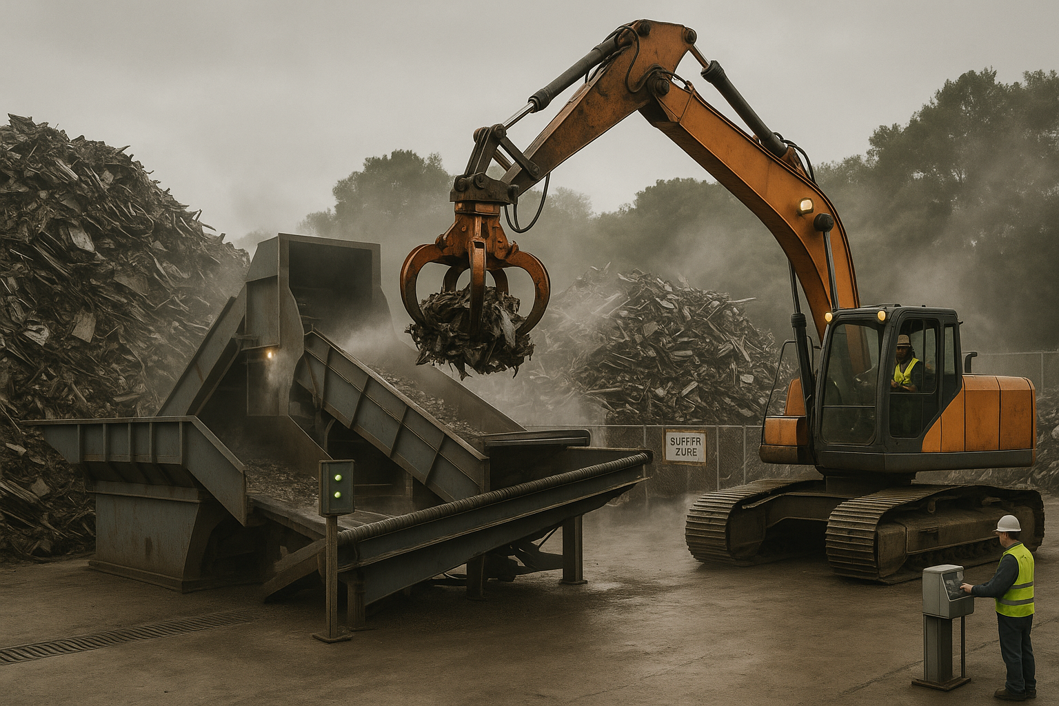 Reduzir reposicionamentos na alimentação de trituradores