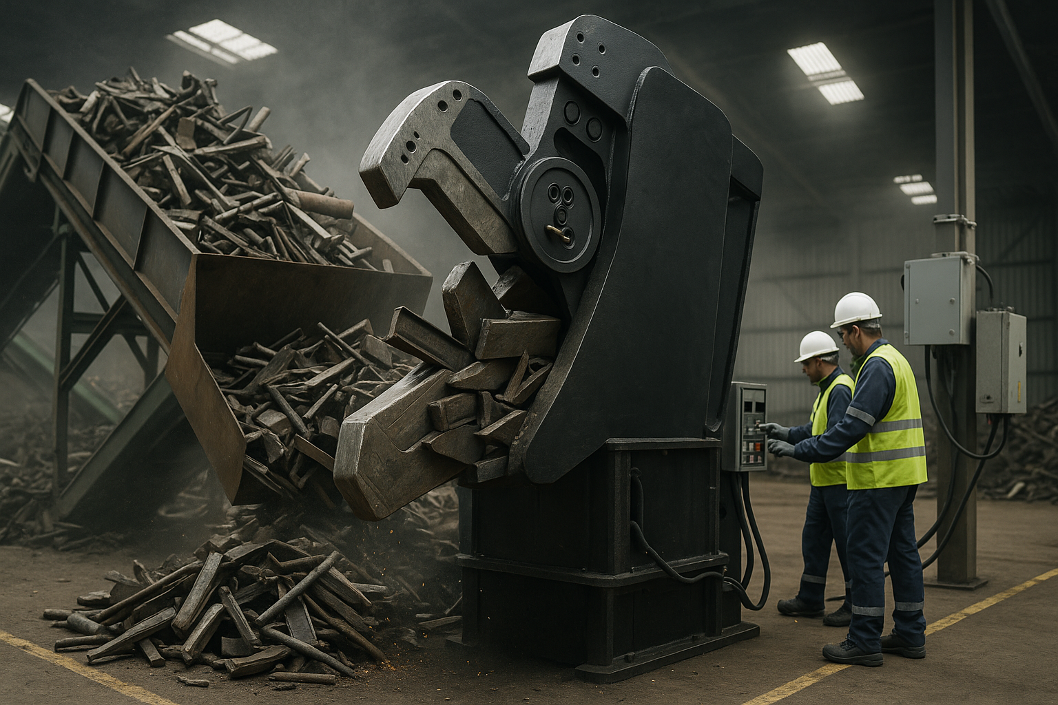 Atolamento na tesoura: ajustar alimentação por lotes