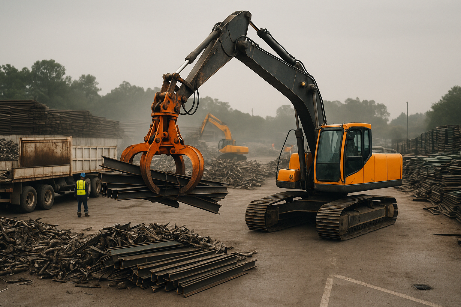 Pinça ou tesoura: escolher por geometria da sucata