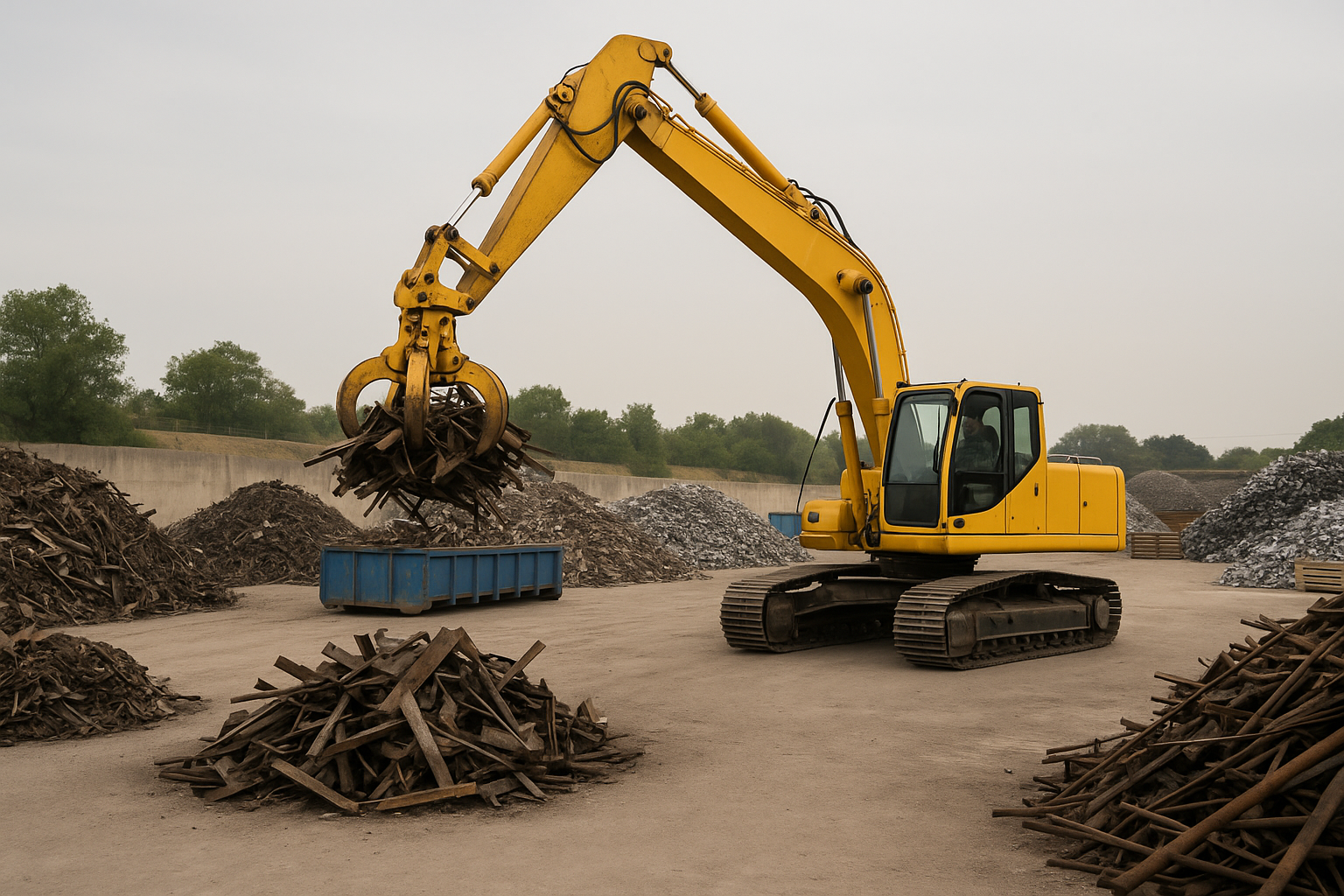 Impacto de empilhamento irregular na produtividade do pátio