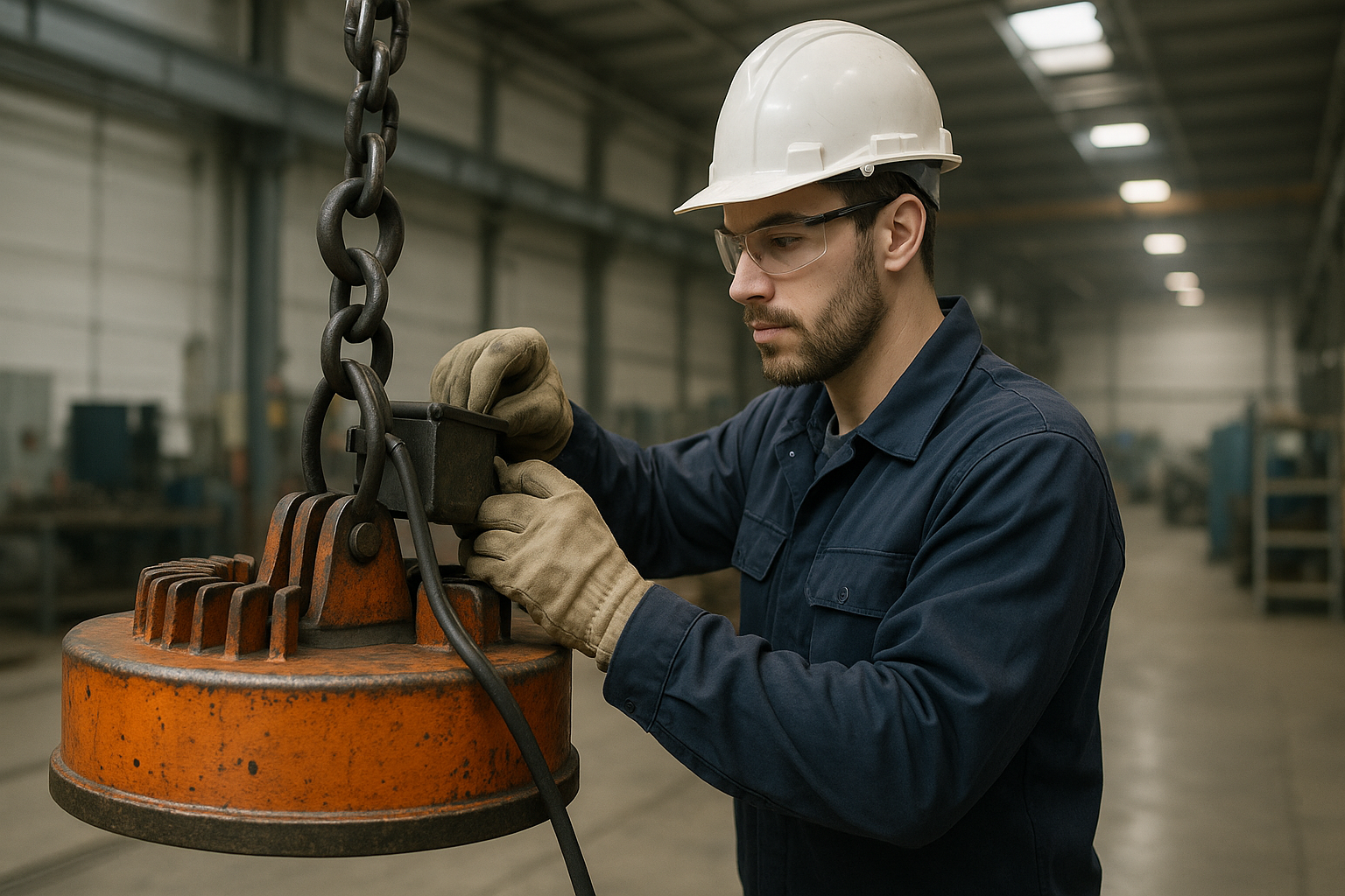 Calibração de eletroímãs para operação pesada