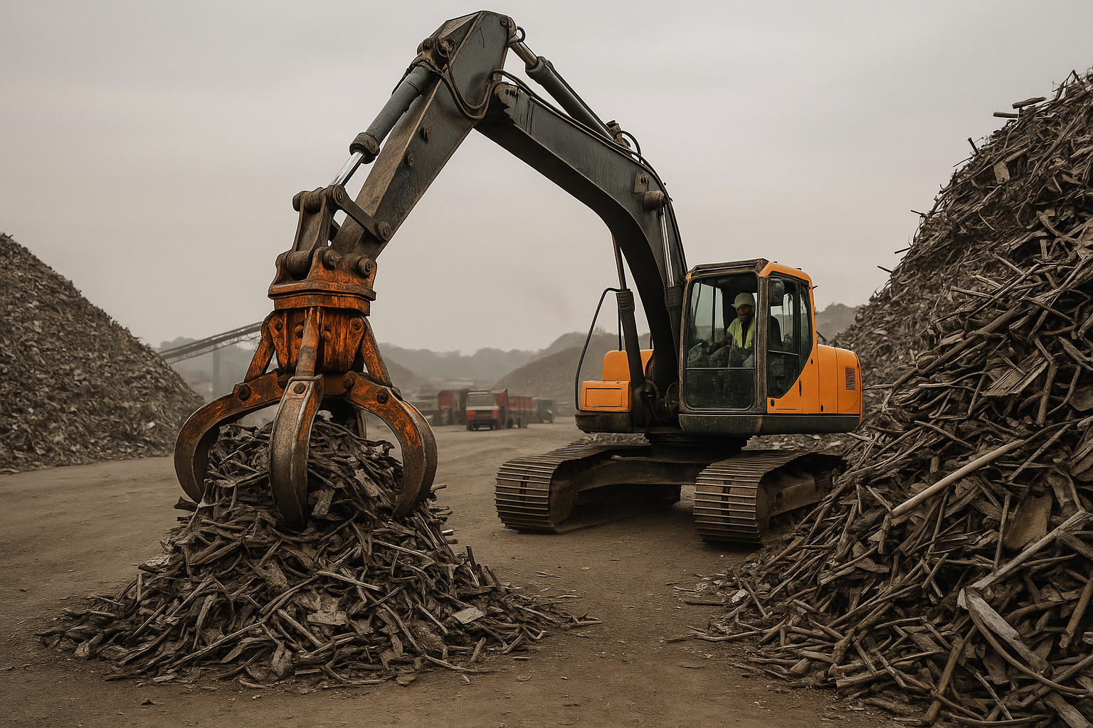 Tombamento de pilhas: posicionamento da pinça evita queda