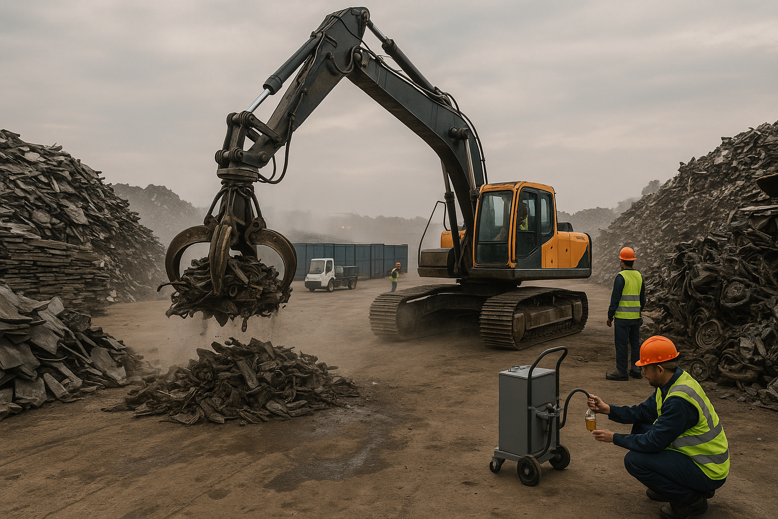 Reuso de fluido hidráulico em pinças: critérios operacionais