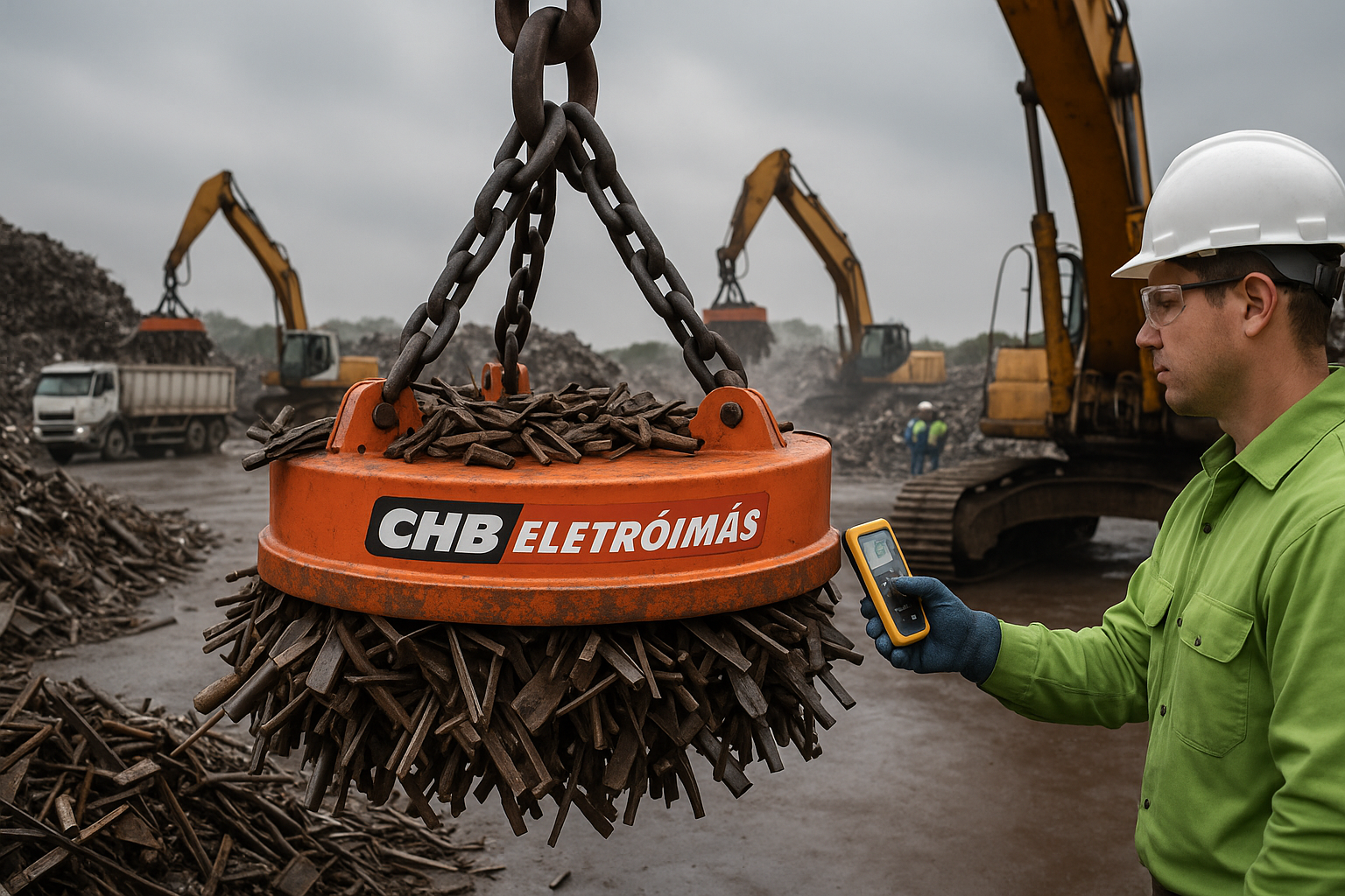 Interferência entre eletroímãs: prevenir perda de carga